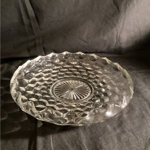 Fostoria American 2056 Cube Optic High Side, Serving Tray
